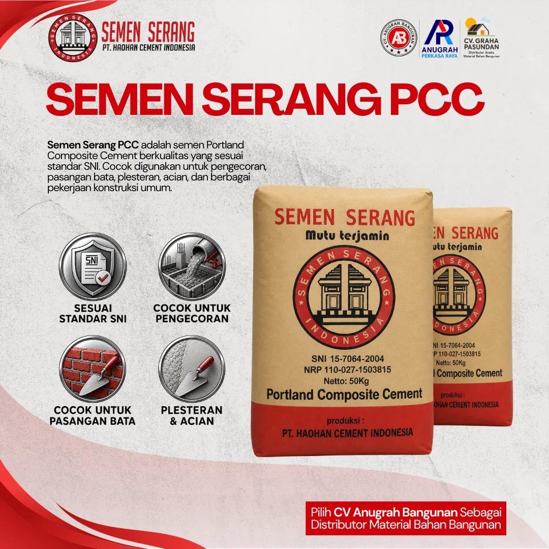 Semen Serang PCC 50 kg dari Semen Serang – CV Anugrah Bangunan