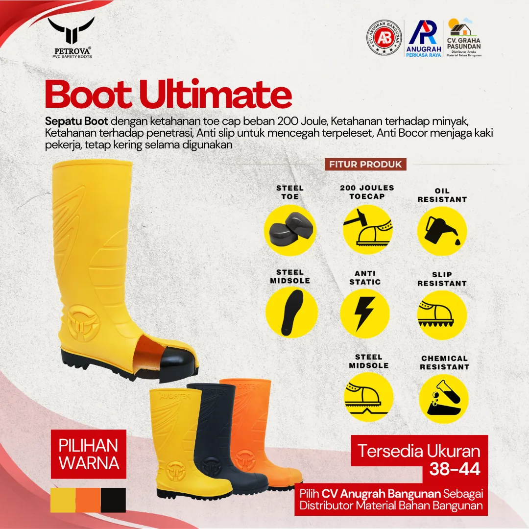 BOOT ULTIMATE dari PETROVA – CV Anugrah Bangunan