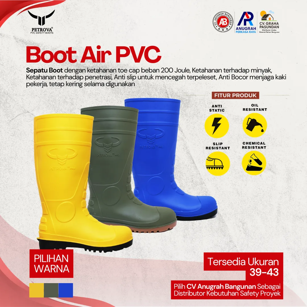 BOOT AIR PVC dari PETROVA – CV Anugrah Bangunan